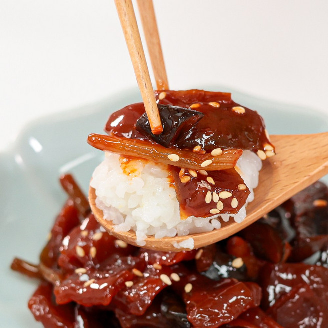 혼합장아찌 6종 재료 모둠 장아치 반찬 장담아, 1개, 500g