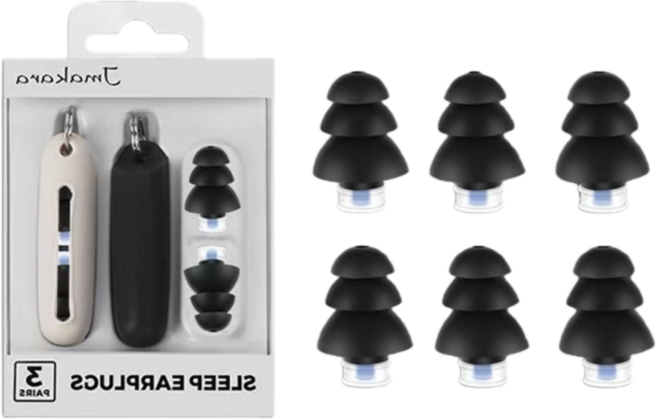 솔저박스 군인 사격 전용 귀마개 이어플러그, 2개입, 3개