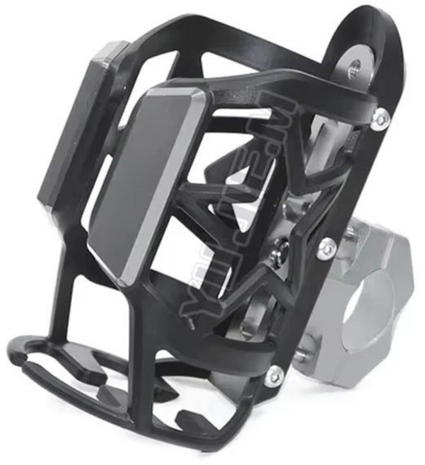 바이크 오토바이컵홀더 거치대 CF MOTO 450MT 450 MT MT450 -2025 2024 오토바이 액세서리 CNC 음료수 병 컵 홀더, [01] Titanium NO LOGO