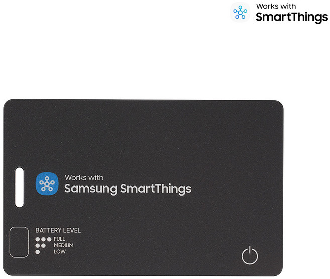 [ThingsOne 싱스원] 스마트 카드태그SmartThings 스마트싱스 갤럭시 전용 태그 블루투스 BLE IM70001-SCT01 위치추적 트래킹 지갑 여권 분실방지, IA70001-SCT01, 1개