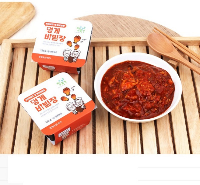 간편 멍게 비빔장 양념소스 국산재료 캠핑음식, 1개, 200g