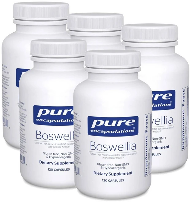 퓨어인캡슐레이션 보스웰리아 캡슐 Pure Encapsulations Boswellia, 5개, 120정 - 쿠팡