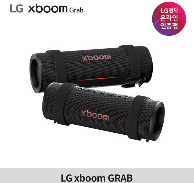 LG전자 xboom GRAB 엑스붐 그랩 블루투스 스피커 with 윌아이엠 명품 AI 사운드 밀리터리 스탠다드, 엑스붐 그랩 [A227]