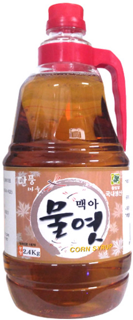 맥아물엿 2.4kg 황물엿, 1개