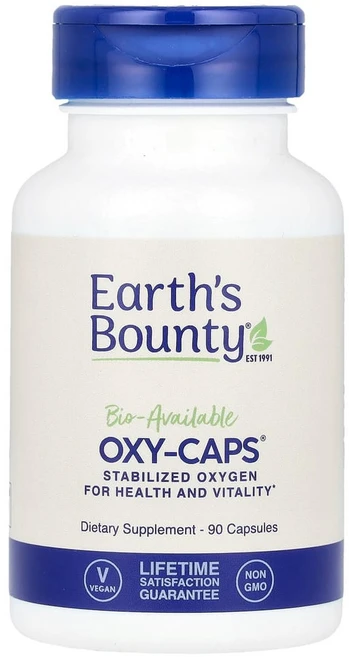 얼스바운티 Earths Bounty (얼스 바운티) Oxy-Caps® 캡슐 90정, 1개 - 쿠팡