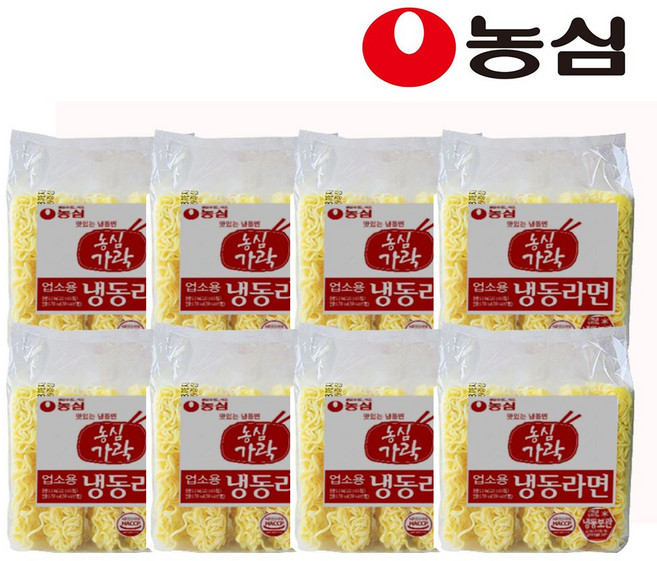 농심가락 냉동라면 220g40개, 40개