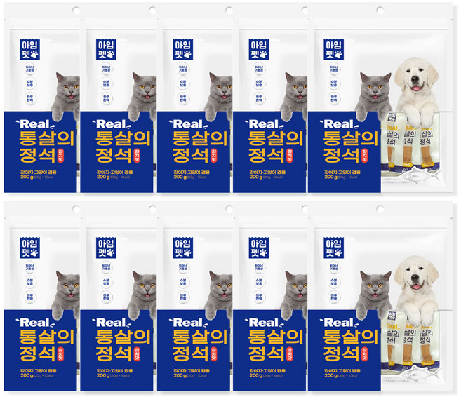 통살의정석, 참치, 200g, 10개
