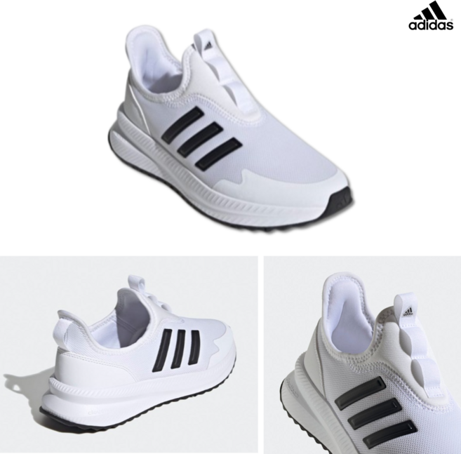 아디다스 남여공용 끈없는 경량 메쉬 운동화 슬립온 워킹화 커플 여름 운동화 화이트