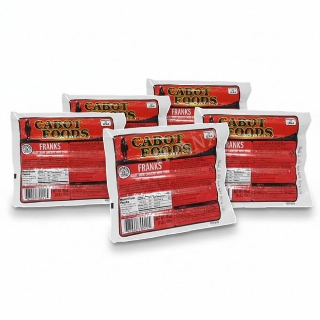 카보트소세지 454g X 5개 부대찌개 후랑크 소시지 캠핑요리 식자재 안주