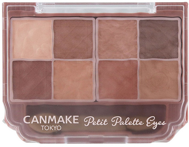 CANMAKE 耀目優雅8色眼影盤, 1個, M01 楓糖千層酥