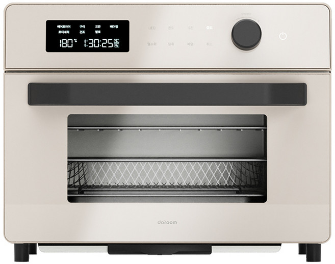 다룸 올스텐 오븐 에어프라이어 대용량 23L, 아이보리