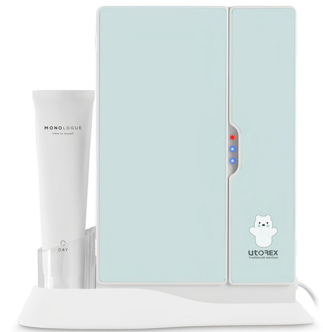 유토렉스 폴라곰 칫솔살균기, UTC-9250W, 아쿠아민트