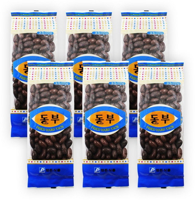 정든 동부 220g x 6개 돈부 초코볼