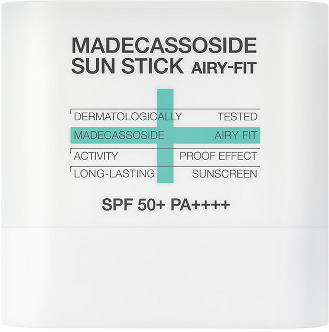 메디힐 마데카소사이드 선스틱 에어리 핏 SPF50+ PA++++, 10g, 1개