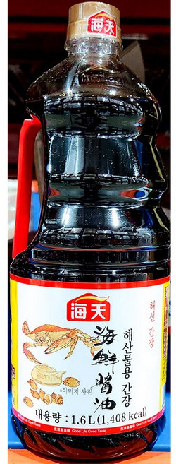 해선간장 (해천 1.6L PET) X6 박스판매/마파두부용/업소전용, 6개