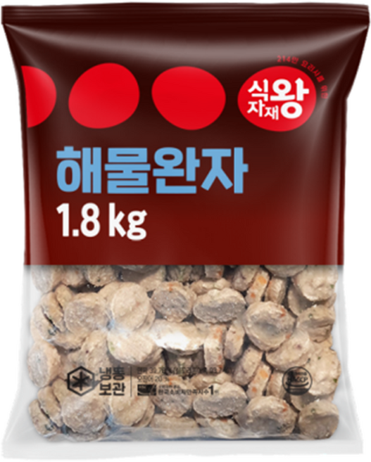 식자재왕 해물완자, 4개, 1.8kg