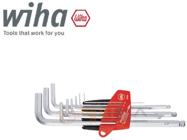 이하 볼 렌치 세트 SB369 S-9 9PCS 육각렌치세트 이화, 1개