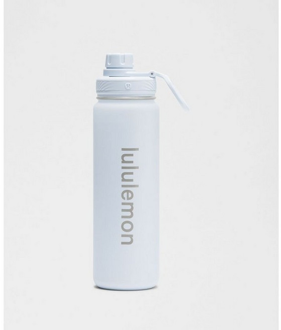 [국내매장판] 룰루레몬 백 투 라이프 스포츠 보틀 24oz STRH LU9AHLS-068839 262415, Starch Blue, One Size