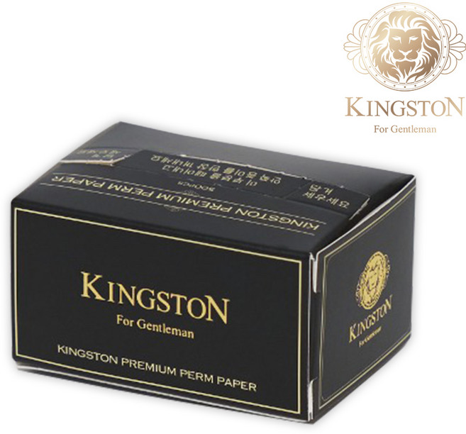 킹스턴 프리미엄 다운펌 종이 셀프 미용실 일회용 파지 파마지 500매, 1박스