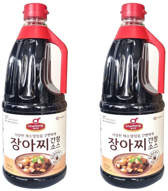 쉐프원 장아찌 소스 (1.9kgx2개), 2개, 1.9kg
