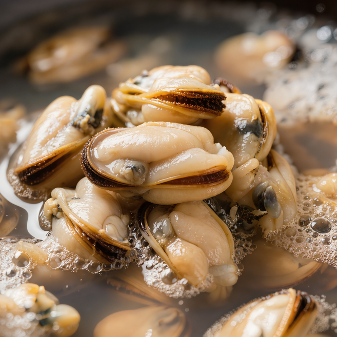 엄선수확 국산 홍합살 냉동 깐홍합살 손질 요리용 신선 유지 간편조리, 1개, 국내산(급냉) 홍합살 400g