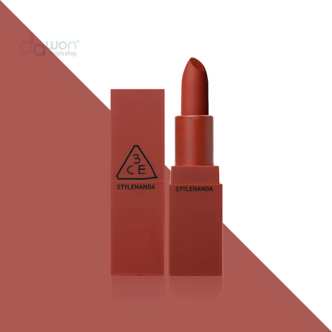 스타일난다 3CE 립컬러 매트 립스틱, 1개, 909 Smoked Rose - 쿠팡