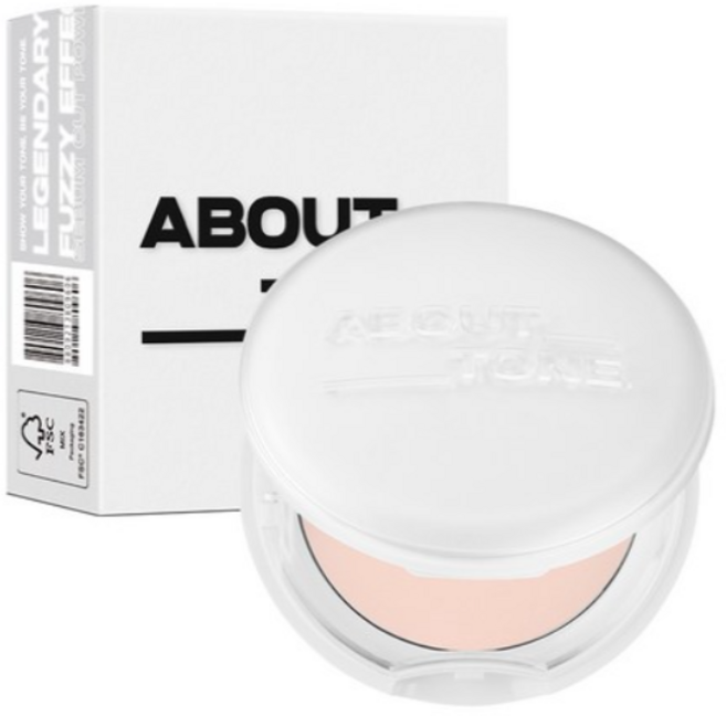 어바웃톤 세범 컷 파우더 팩트 8g, 화이트, 1개