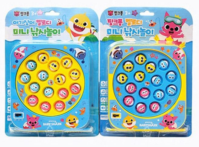 NSB8809378087383 새책-스테이책터 [핑크퐁 아기상어 멜로디 미니 낚시놀이 (색상랜덤)]-아이윌컴퍼니-아이윌컴퍼니 편집부 지음-유아 놀이, 핑크퐁 아기상어 멜로디 미니 낚시놀이 (색상랜덤)