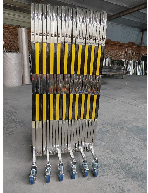 산업용안전펜스 자바라 접이식 바리게이트 바리케이트 휀스 공장 출입문 안전휀스 대문 울타리, 1.1m x 4m (국가표준), 1개