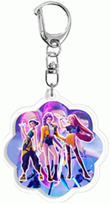픽101 케이팝 데몬 헌터스 아크릴 키링 굿즈 케데헌 12종, 1개, 아크릴키링 헌트릭스 A