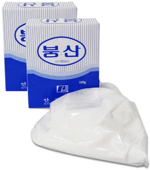 안진 붕산 붕산가루 붕산파우더, 100g, 2개