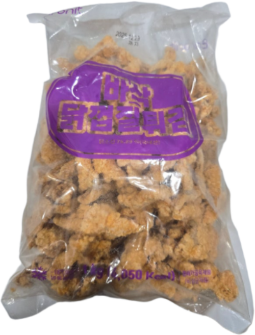 바론잇 바삭 닭껍질튀김 냉동 1kg 1개