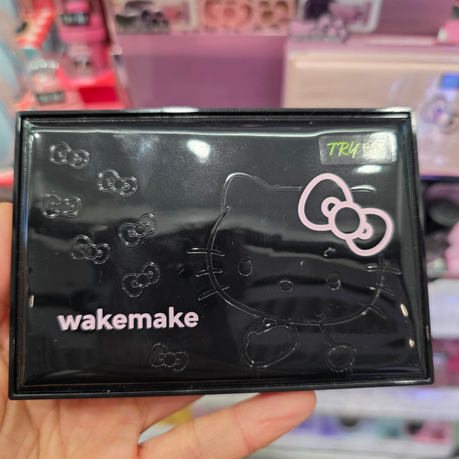 웨이크메이크 헬로키티 블랙에디션 스모키허쉬블러링, 1개, 28 스모키허쉬