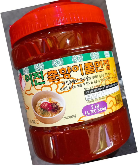 춘향이 쫄면장 2kg 업소용 양념 분식, 1개