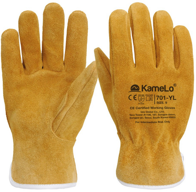카멜로 작업장갑, 701-YL, 1개