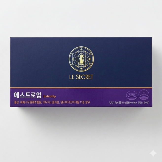 르시크릿 에스트로업, 60정, 1개