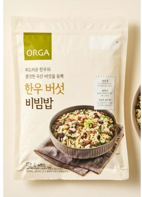 올가 한우버섯비빔밥, 7개, 420g
