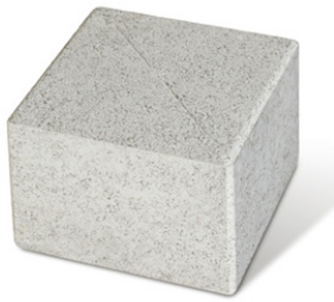 지주석 휀스스톤 10개 FS332 완충 앙카용 주춧돌 받침대 세멘 휀스톤, 1개