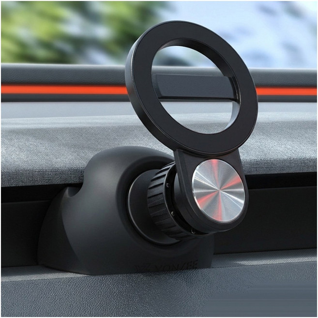 테슬라 신형 모델3 하이랜드 모델Y 주니퍼 전용 측면 송풍구 대시보드 스마트폰 휴대폰 핸드폰 거치대 차량용 자석 마그네틱 홀더 네비게이션, 맥세이프 마운트, 1개