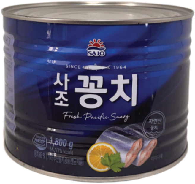 자연산 꽁치 1.8kg 4개