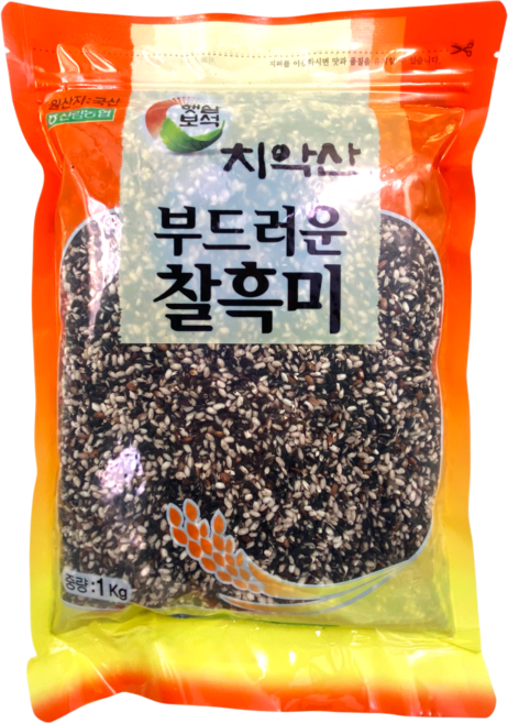 [농협] [25년산] 신림농협 부드러운 찰흑미 (흑향찰/구수한 향), 1개, 1kg