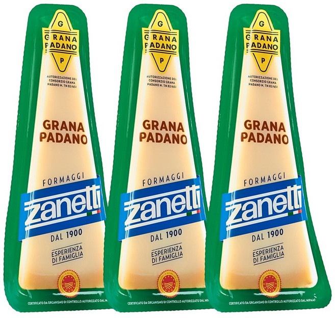Zanetti 그라나 파다노 200g x 3, 3개