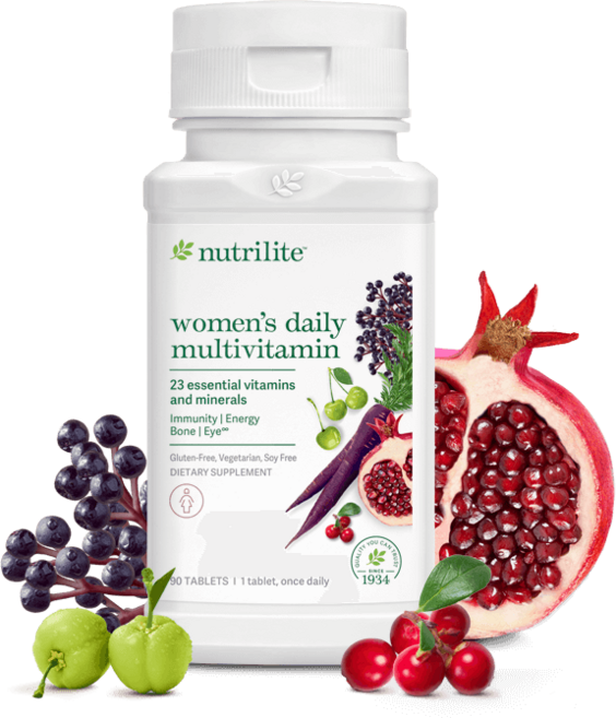 미국 암웨이 뉴트리라이트 우먼스데일리 멀티종합비타민 피로회복 편리한 직구 여성비타민, 1개, 90정