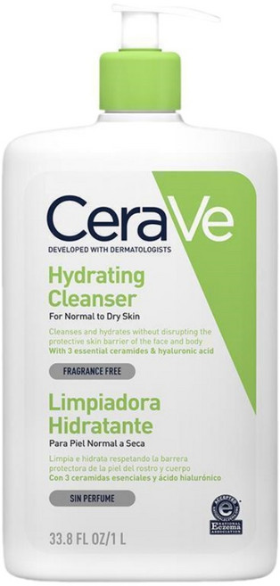 세라비 하이드레이팅 페이스 앤 바디워시 1L CeraVe Hydrating Cleanser, 1개