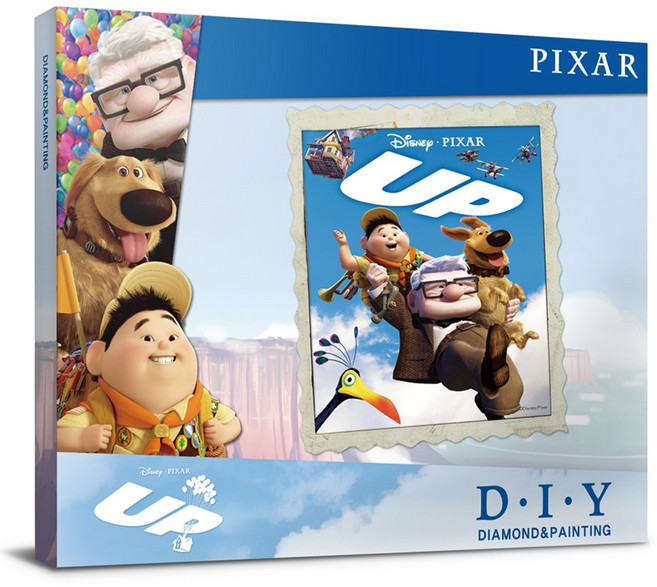 디즈니 업 보석십자수 캔버스 40x50cm DBS024, 혼합색상, 1개