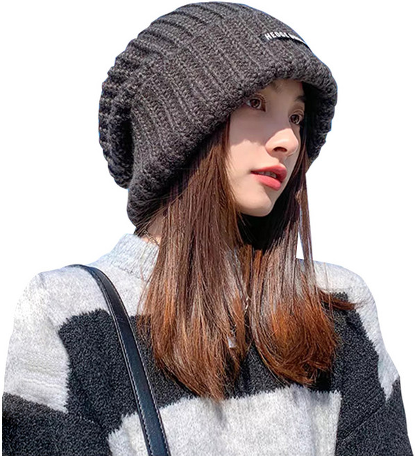 QIDINA 秋冬必備男女可戴保暖毛帽-1HX款