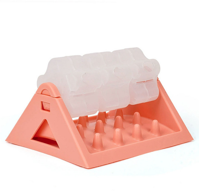 펫블리스 강아지 노즈워크 간식 장난감, 핑크, 1개