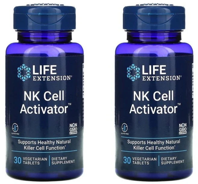 Life Extension NK Cell Activator 셀 액티베이터 30정 2pk, 2개 - 쿠팡