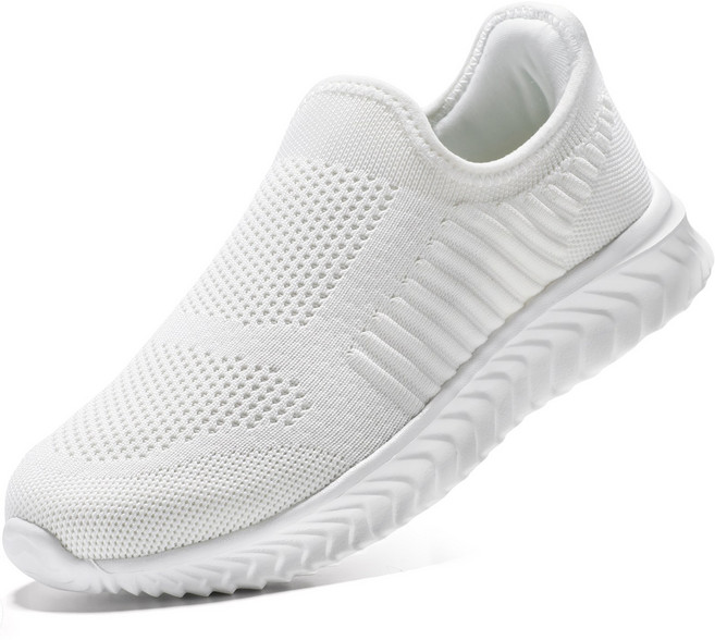 STQ 여성 운동화 발편한 슬립온 신발 미끄럼 방지 밑창 서서슈즈 편안하고 경량 속건 워킹화 통기성이 스니커즈 뛰어난 캐주얼 피트니스화