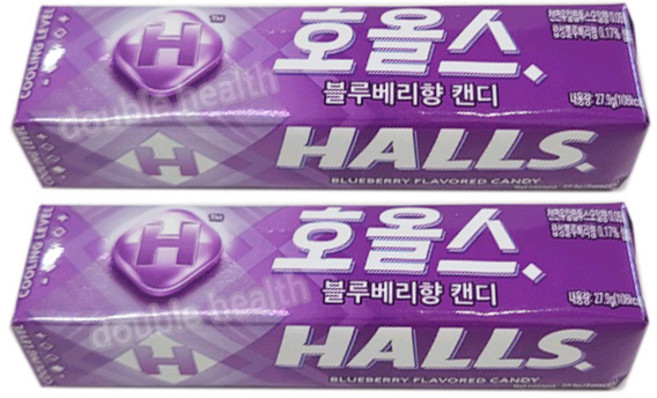 건강두배로 NEW 호올스 블루베리향 캔디 27.9g, 2개
